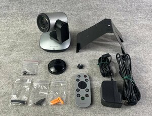 M◆Logicool(ロジクール)/テレビ・WEB会議用カンファレンスカメラ/PTZ Pro Camera CC2900e/Full HD/アームに外装カケ有(2