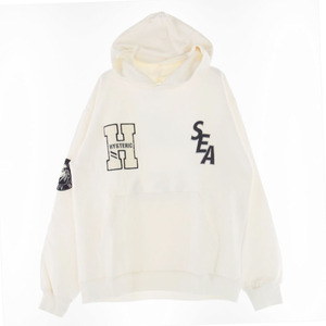 HYSTERIC GLAMOUR ヒステリックグラマー WDS-HYS-3-06 WIND AND SEA ウィンダンシー HOODIE プルオーバー パーカー フーディー 【中古】