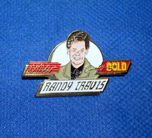 即決！★【ピンバッジ】★RANDY TRAVIS★【PINS】カントリー＆ウェスタン・音楽・ミュージック・