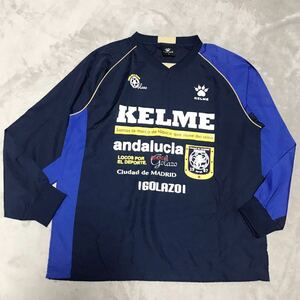 サッカー フットサル KELME ケルメ ピステ 長袖 スポーツウェア Mサイズ表記 Ｌサイズ相当