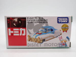 ha1231/09/35　タカラトミー　トミカ　ディズニーモータース　ドリームスターII ドナルドダック バレンタインエディション2018　特別仕様車