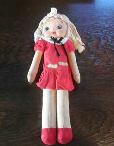 レトロ人形　だき人形　約43cm　文化人形