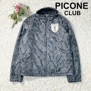 PICONE CLUB ピッコーネ 中綿ジャケット ロゴ ワッペン 1 ゴルフ レディース B12409-88