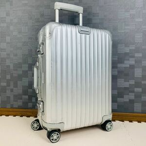 【廃盤】RIMOWA リモワ TOPAS トパーズ 32L 機内持ち込み 4輪 TSAロック アルミ キャビン オリジナル スーツケース キャリーバッグ MW