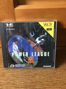 POWER LEAGUE パワーリーグ PCエンジン ソフト