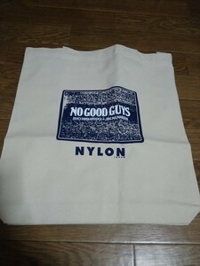 新品 未使用 NO GOOD TV 錦戸亮 赤西仁 NYLON JAPAN 2020年 7月号 N/Aスペシャルエディション エコバッグ トートバッグ グッズ コラボ