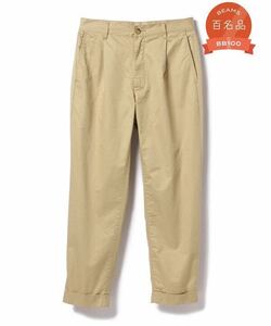 BEAMS PLUS / 1 Pleat 80/3 Twill 1プリーツ　チノパンツ　L