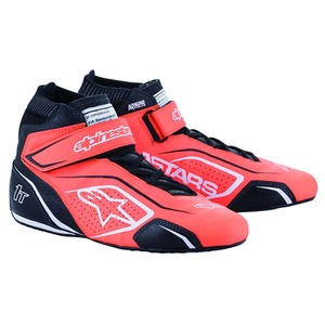 alpinestars(アルパインスターズ) レーシングシューズ TECH-1 T V3 SHOES (サイズUSD： 8.5) ORANGE FLUO BLACK WHITE [FIA8856-2018公認]