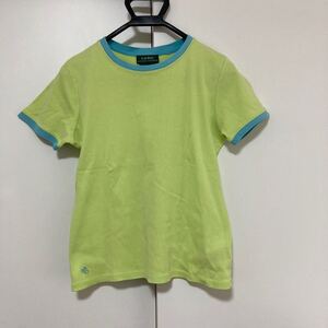 42★キレイ★RALPH LAUREN★ラルフローレン★半袖★Tシャツ★黄緑色系カワイイ★Mサイズ★税込★売切り★再出品無し★