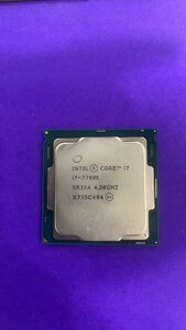 ■ジャンク品■Intel　Core i7-7700K CPU 動作未確認 A1364