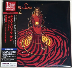 ◇ エレクトリック・サン ELECTRIC SUN ウリ・ジョン・ロート Uli Jon Roth 天地震動 Earthquake 初回限定 紙ジャケ 日本盤 帯付 新品同様