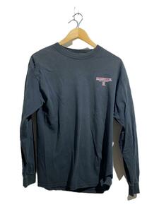 Champion◆メキシコ製/ハーバード/長袖Tシャツ/M/コットン/BLK