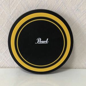 602i1728 earl パール 8″プロフェッショナル・プラクティスパッド ストライプデザイン(イエロー)PDR-08P