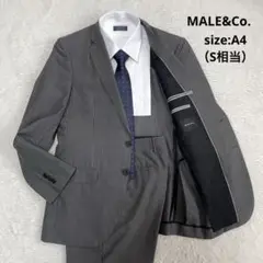 【シルク混み✨夏用】MALE&Co. TAKAQ タカキュー スーツセットアップ