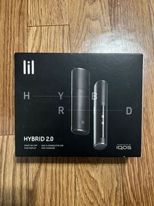 iQOS『 lil HYBRID 2.0 』アイコス リル ハイブリッド ブラック 本革カバー付き