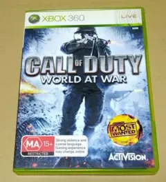 アジア版 CALL OF DUTY WORLD AT WAR XBOX360