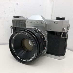 ◆ CANON Canonflex RM SUPER-CANOMATIC LENS R 50mm 1:1.8 フィルムカメラ マニュアルフォーカス 動作不明 現状品 ジャンク