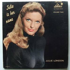 ◆ JULIE LONDON / Julie Is Her Name Volume Two ◆ Liberty LRP 3100 (color:dg) ◆
