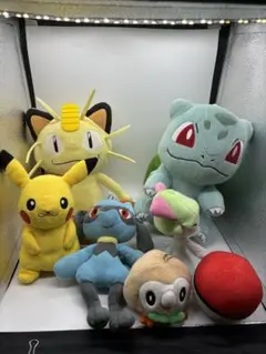 ポケモン ぬいぐるみ マスコット　7種類セット