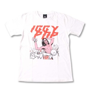 kr1●新品 白 Lサイズ●イギーポップ IGGY POP 半袖Tシャツ//バンドTシャツ ロックTシャツ パンク メタル