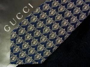 *:.*:【新品N】9791 激レア！入手困難・総グッチ ナイト ロゴ　【GUCCI】ネクタイ★