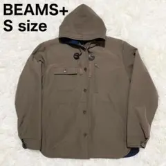 BEAMS+ PLUS ビームスプラス リバーシブルブルゾン 茶 チェック