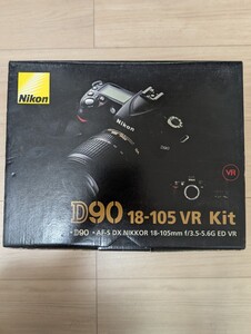 空箱のみ　ニコンＤ９０　18-105　ＶＲ　ＫＩＴ　箱のみ