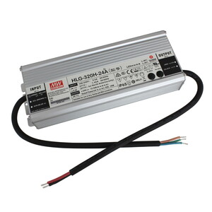 Meanwell ミンウェル HLG-320H-24A 直流電源 DC電源 24V 13.34A 320.2W 防水 IP65