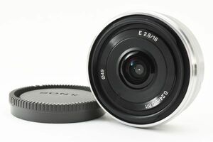 【美品】 SONY ソニー E 16mm F2.8 レンズ ミラーレス一眼カメラ パンケーキ #1459B