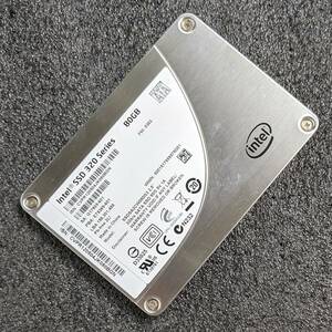 【中古】Intel SSD 320 Series 80GB SSDSA2CW080G3 [2.5インチ SATA2 MLC 7mm厚 健康状態:99%]