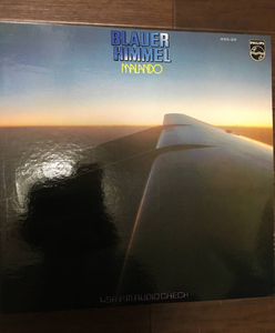 美品　Malando and His Grand Tango Orchestra / Blauer Himmel / 45RPM 