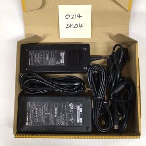 （0214SM04）送料無料/中古/SHARP シャープ/EA-AX1V/19V/6.32A・EA-RD1V/19.5V/6.15A/純正 ACアダプタ 2個セット