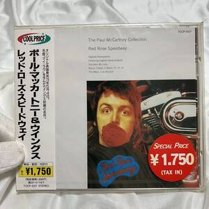 希少 未開封品 新品CD ポール・マッカートニー&ウイングス レッド・ローズ・スピードウェイ TOCP-3127 4988006713055