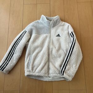 送料無料adidasアディダス☆ボアブルゾンあったか☆サイズ160