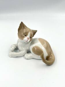 【1円〜/美品】LLADRO（リアドロ） 仔猫 置物 オブジェ