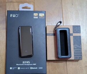 Fiio BTR5 社外レザーケース付