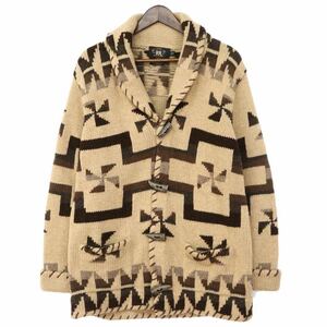 【希少】RRL SWASTIKA NATIVE CARDIGAN スワスティカ