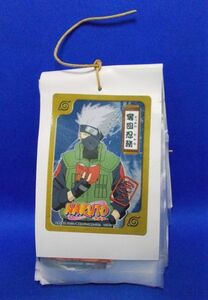 未使用 カードけむり NARUTO -ナルト- 岸本斉史 少年ジャンプ 2002年 駄菓子屋 当時物 サクラ イタチ イルカ 我愛羅 カカシ ネジ リー