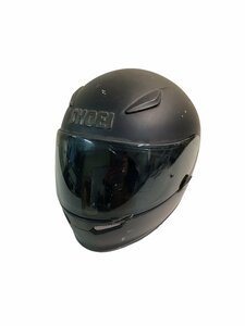 ★SHOEI Z-6 ショウエイ ヘルメット バイク用 Lサイズ（59㎝）マットブラック フルフェイス オンロード 現状品 1.5kg★