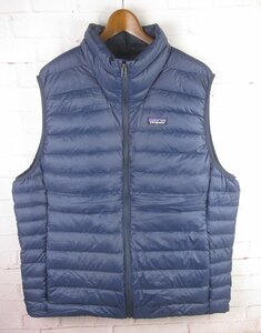 J21348 PATAGONIA パタゴニア ダウンセーター ベスト 84623FA22 XL 未使用 ネイビー