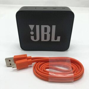 JBL GO2 Bluetooth スピーカー　ポータブルスピーカー　USBケーブル付き　ブラック 接続確認済み　中古　YS L02I