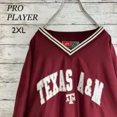 PRO PLAYER ナイロン ジャケット NCAA テキサスA&M大学 2XL