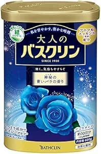 600グラム (x 1) 大人のバスクリン入浴剤 神秘の青いバラの香り600g(約30回分