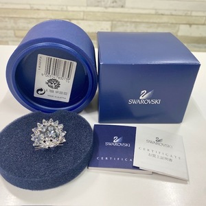 スワロフスキー ハリネズミ 針鼠　箱付き SWAROVSKI 　クリスタル ガラス 可愛い 置物 インテリア