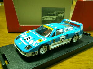 GIOCHER 　ジョケール　　1/43　 「　フェラーリF40　」　#13　ホワイト/ブルー　・送料 500円（レターパック発送）