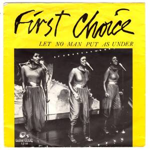 DISCO FUNK.SOUL45 / First Choice / Let No Man Put Us Under / 7インチ