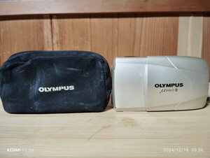 OLYMPUS オリンパス μ mju Ⅱ 35mm 1:2.8 コンパクトカメラ