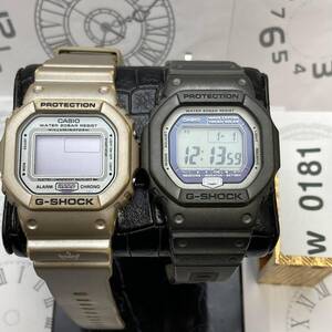 1000円スタート CASIO カシオ G-SHOCK ソーラー電波 GW-5000 DW-5600 腕時計 未稼働 W0181