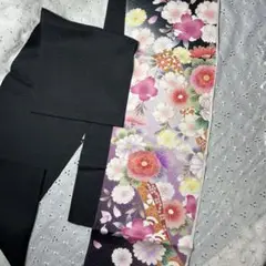 正絹　着物ハギレ　ハンドメイド