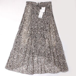 【タグ付き・新品 定価78,100円】ISABEL MARANT ETOILE DENEZA SKIRT マキシスカート 36 ANTHRACITE 22AJU1435 イザベルマランエトワール